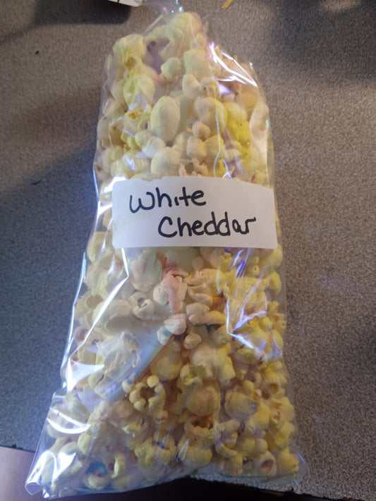 White cheddar popcorn